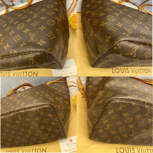 Louis Vuitton Neverfull GM Monogram Beige Shoulder Bag (SP4160)