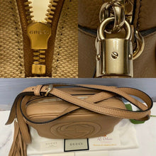 Load image into Gallery viewer, GUCCI Soho Disco Beige Leather Crossbody Purse (308364 520981)