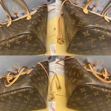 Load image into Gallery viewer, Louis Vuitton Neverfull MM Monogram Biege Shoulder Tote (SD5102)