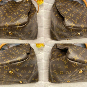 Lous Vuitton Artsy MM Monogram Shoulder Bag Tote Purse (CA0184)