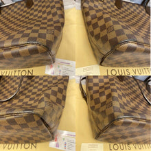 Load image into Gallery viewer, Louis Vuitton Neverfull MM Damier Ebene Cherry Shoulder Tote (SP1099)
