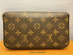 Louis Vuitton Felicie Monogram Fuchsia Crossbody (TJ1147)