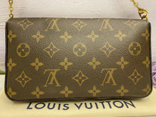 Load image into Gallery viewer, Louis Vuitton Felicie Monogram Fuchsia Clutch (MI1126)