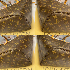 Louis Vuitton Neverfull MM Monogram Pink Tote (AR4165)