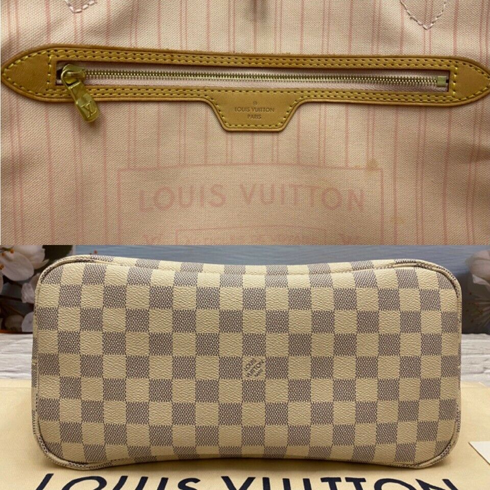 Louis Vuitton Damier Azur Neverfull MM Tote (SHF-oqv6hs) – LuxeDH