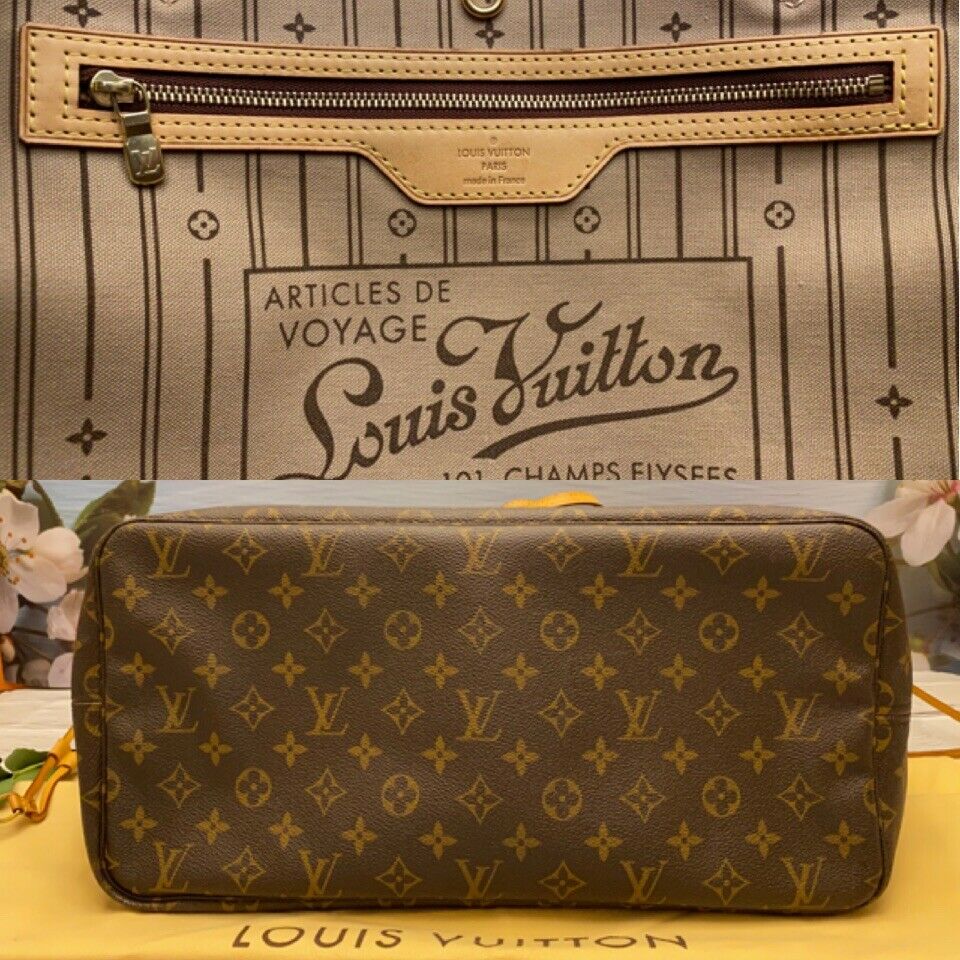 Louis Vuitton Neverfull GM Monogram Beige Shoulder Bag (FL1112) – AE Deluxe  LLC®
