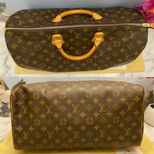 Louis Vuitton Speedy 40 Monogram Brown Purse Handbag (AA1068)