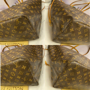 Louis Vuitton Neverfull GM Monogram Beige Tote Bag (FL1017)