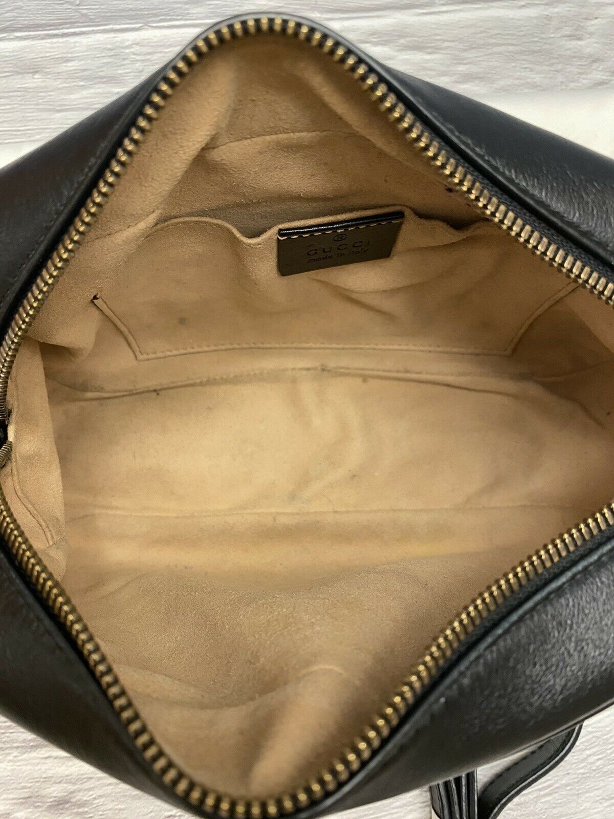 Gucci GG Marmont Matelassé Leather CrossBody Camera Bag 447632 Porcelain  Blue