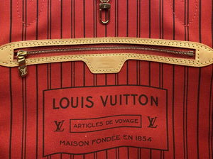 Louis Vuitton Neverfull MM Monogram Cherry (AR2168)