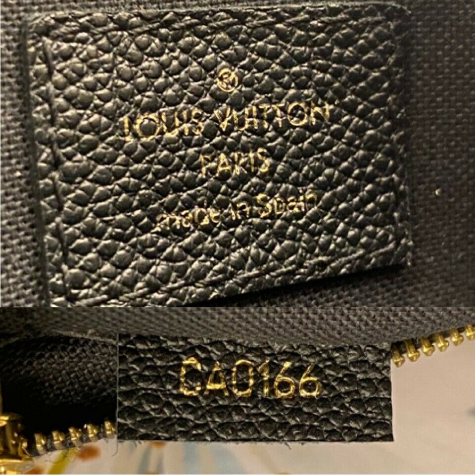 Authentic Louis Vuitton Black Pallas Noir Clutch Crossbody CA1156 + Dust  Bag for Sale in Chandler, AZ - OfferUp