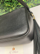 Load image into Gallery viewer, GUCCI Soho Disco Black Leather Crossbody Shoulder Bag Purse (D019193304)