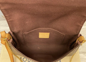 Louis Vuitton Favorite PM Monogram Clutch Crossbody(DU5117)