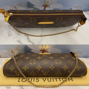 Louis Vuitton Eva Monogram Clutch (DU0193)