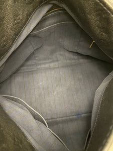 Louis Vuitton Artsy MM Empreinte Black/Dark Navy Hobo Shoulder Bag (CA4150)