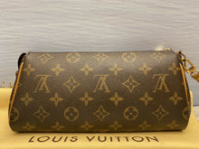 Load image into Gallery viewer, Louis Vuitton Eva Monogram Clutch Crossbody Shoulder Purse (SN2121)