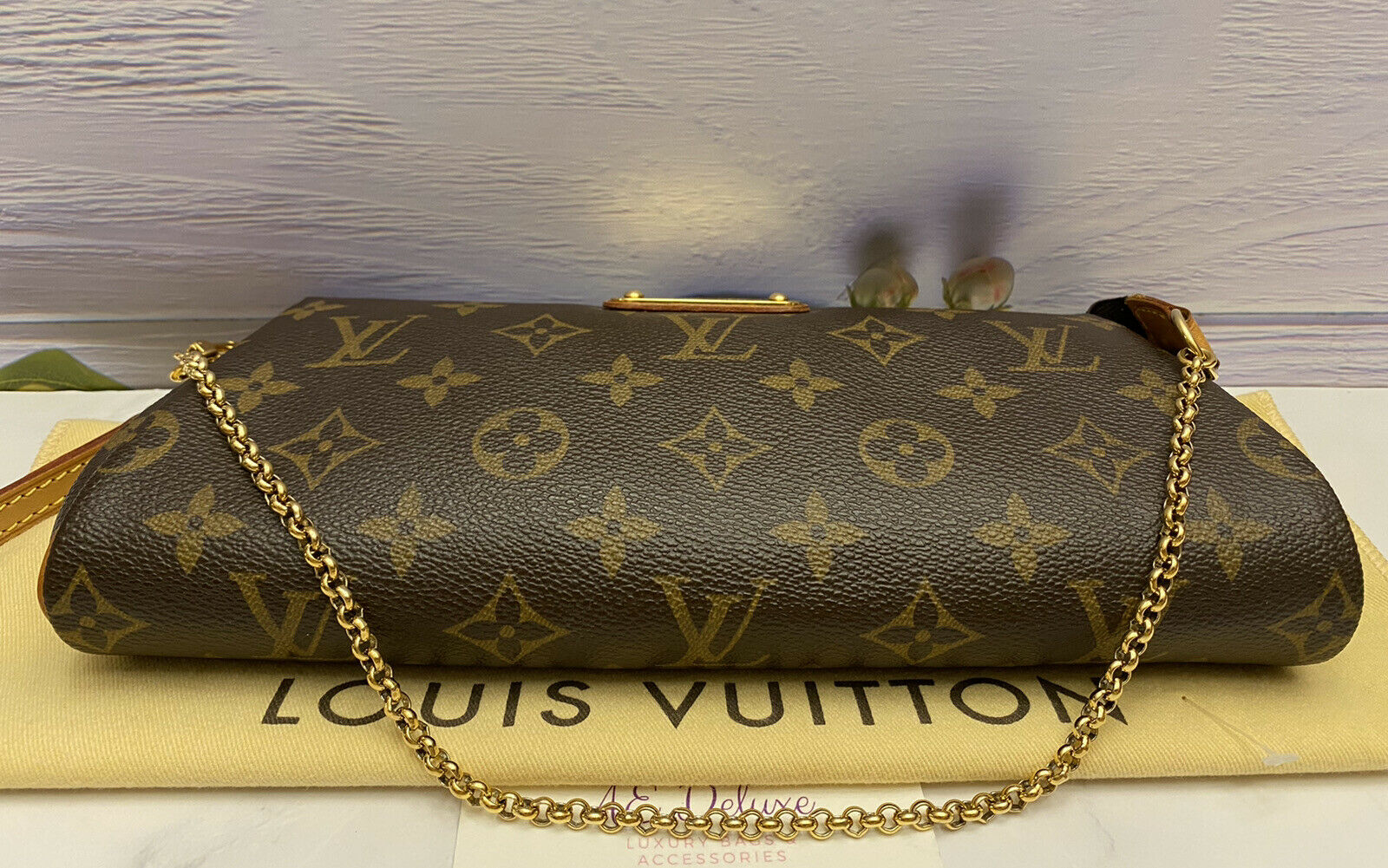 ⛔️SOLD⛔️ Louis Vuitton Eva Monogram Clutch (AA1078) - Reetzy