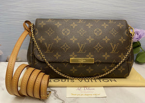 Louis Vuitton Favorite MM Monogram Clutch (FL3152)