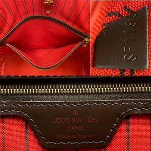 Louis Vuitton Neverfull MM Damier Ebene (SF1195)