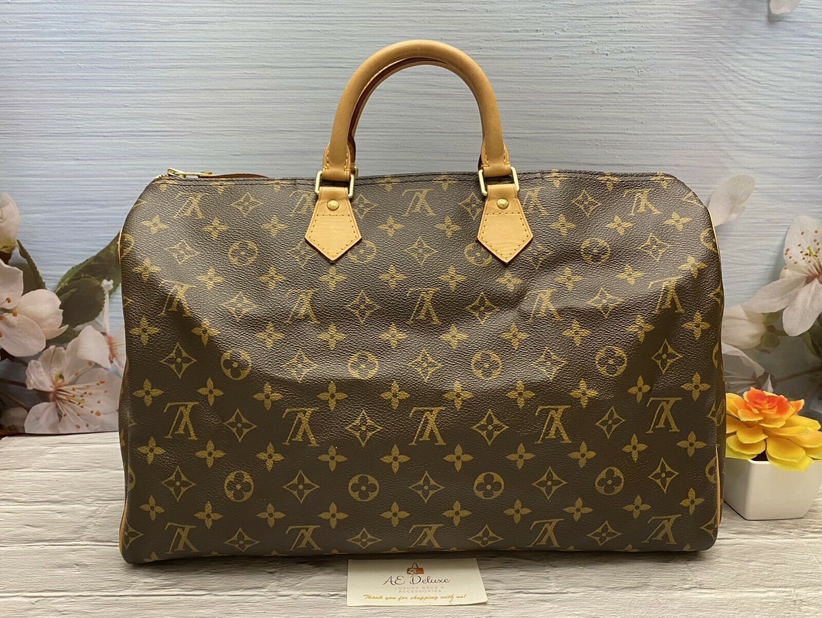 Louis Vuitton, Bags, Louis Vuitton Speedy Doctor 25 Ivory 2way Handbag