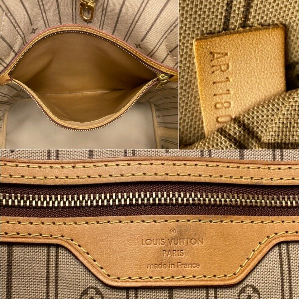 Preloved Louis Vuitton Monogram Neverfull MM Tote Bag CA1181