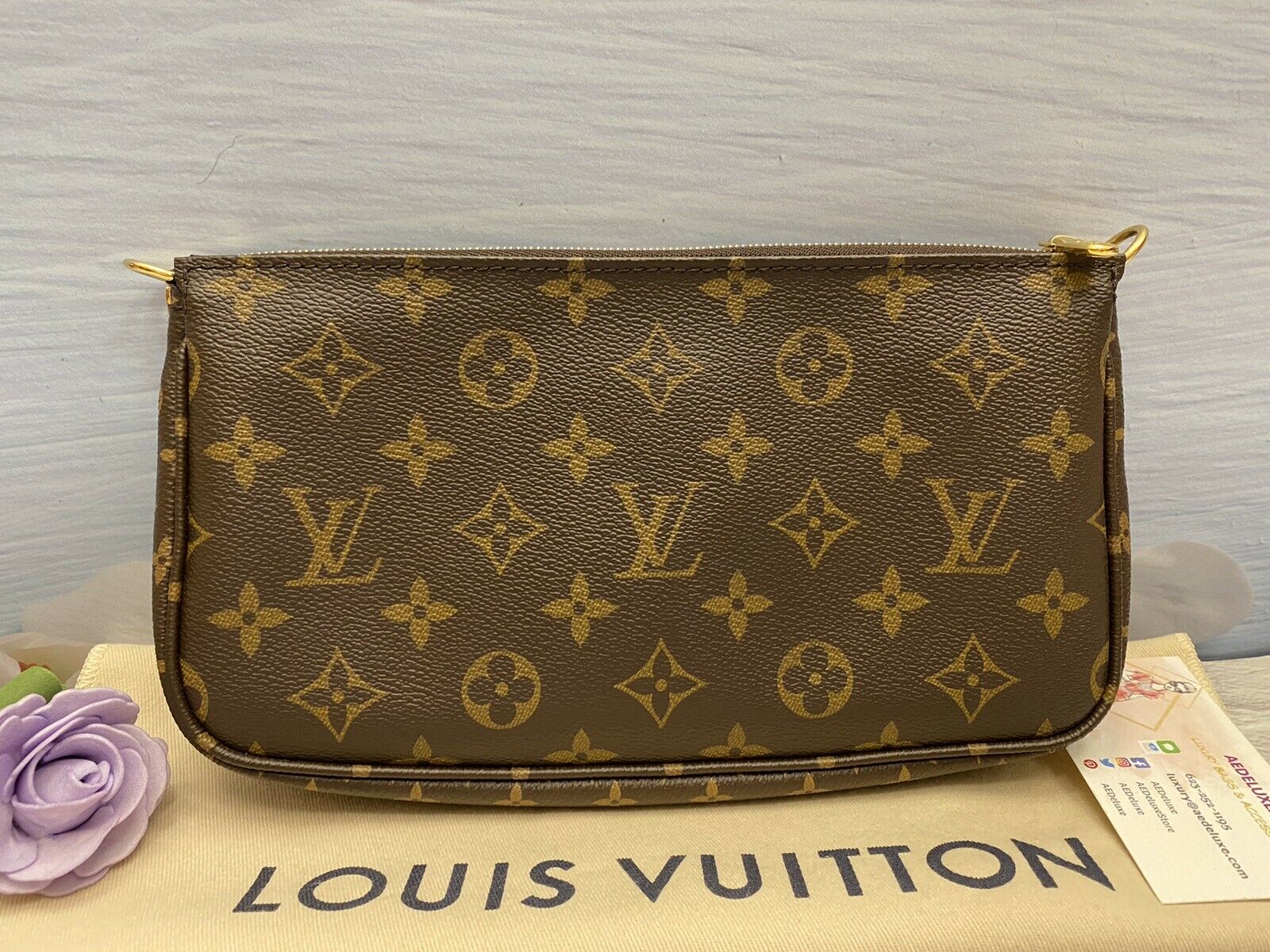 Louis Vuitton Wallet Dust Bag