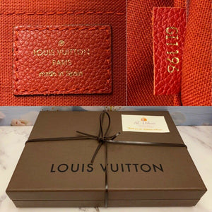 Louis Vuitton Pallas Cerise Red Clutch (GI1196)
