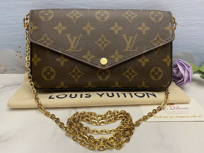 Louis Vuitton Felicie Monogram Fuchsia (MI3106)