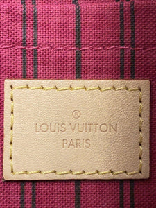 Louis Vuitton Neverfull MM/GM Pivoine Monogram Wristlet/Pouch/Clutch(SD4138)