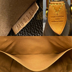 Louis Vuitton Totally MM Monogram Shoulder Bag Purse Tote Handbag (MB2113)