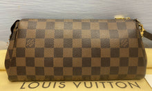 Load image into Gallery viewer, Louis Vuitton Eva Damier Ebene Clutch Crossbody Purse (DU1172)