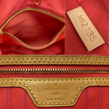 Load image into Gallery viewer, Louis Vuitton Delightful MM Damier Azur NM Hot Pink Tote Shoulder (MI2135)