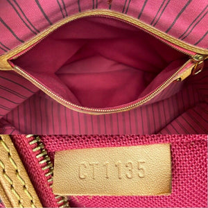 Louis Vuitton Delightful MM Monogram NM Pink Shoulder (CT1135)