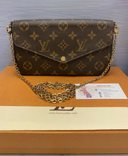 Load image into Gallery viewer, Louis Vuitton Felicie Monogram Fuchsia Crossbody (TJ1147)