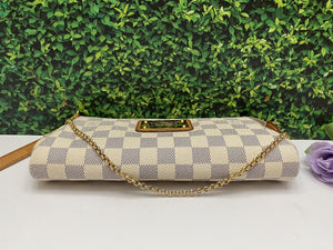 Louis-Vuitton-Damier-Azur-Eva-Chain-2Way-Bag-Pouch-N55214 – dct-ep_vintage  luxury Store