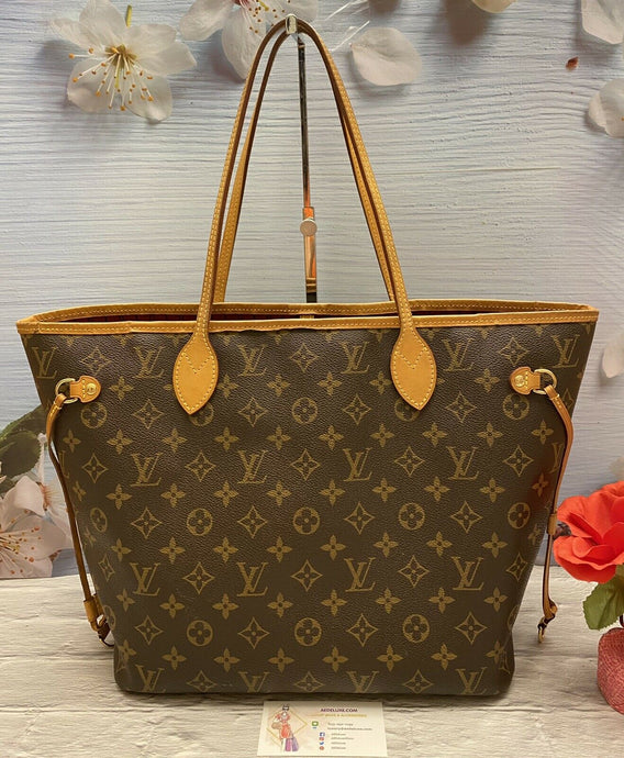 Louis Vuitton Neverfull MM Monogram Pivoine Shoulder Tote (AR5105) 🌸