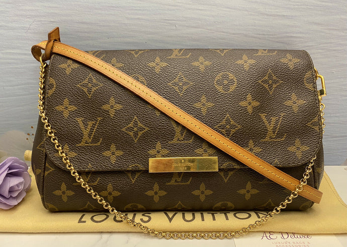 Louis Vuitton Favorite MM Monogram Clutch (DU4173)