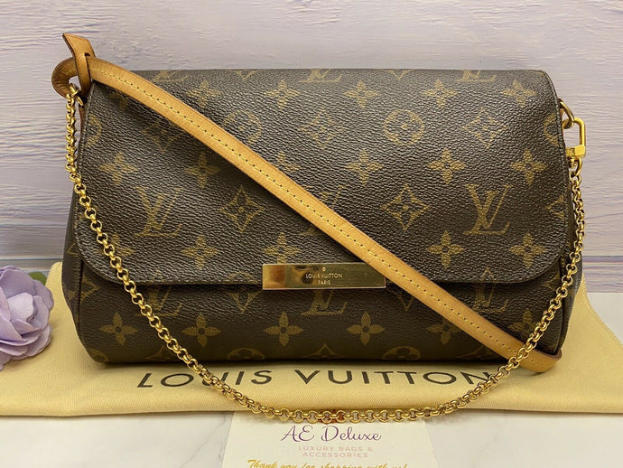 Louis Vuitton Favorite MM Monogram Clutch (DU4153)