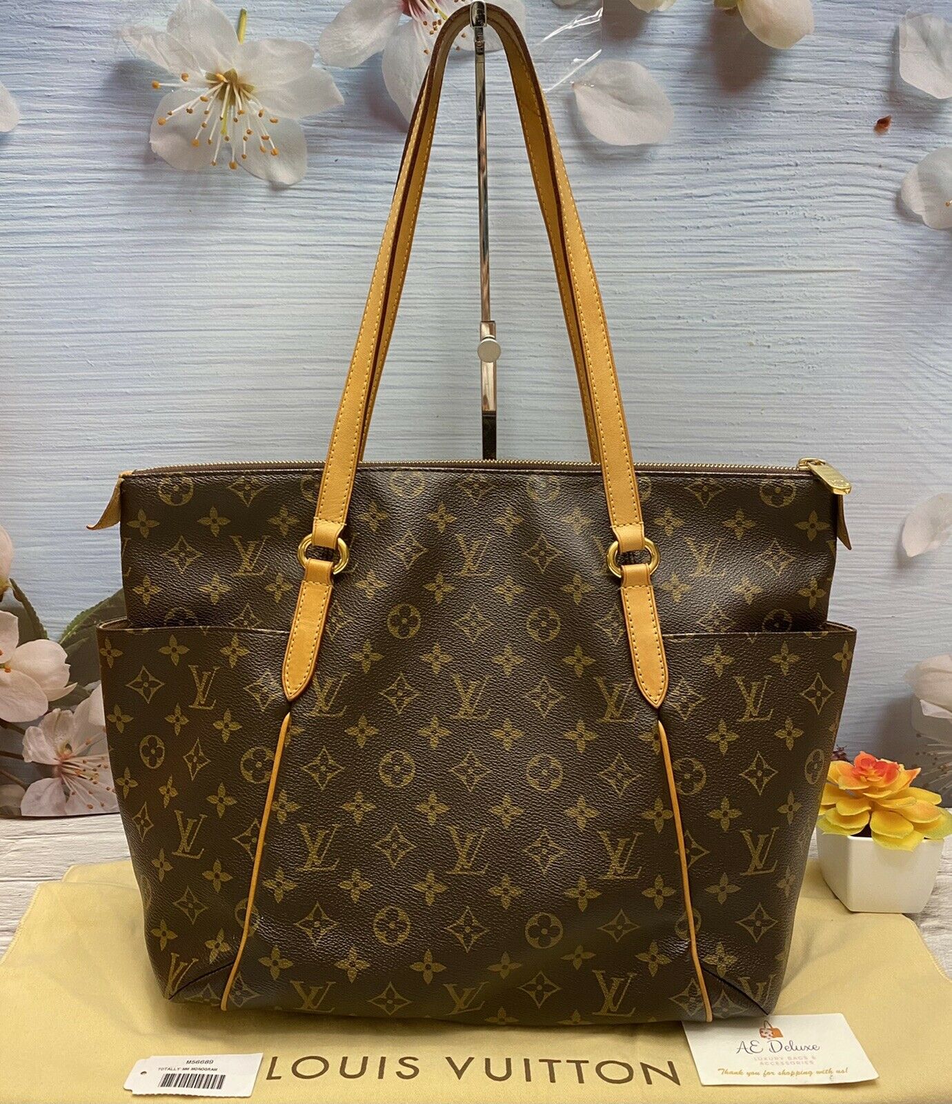 Louis Vuitton Totally MM Monogram Shoulder Bag Purse Tote (FL0181) – AE  Deluxe LLC®