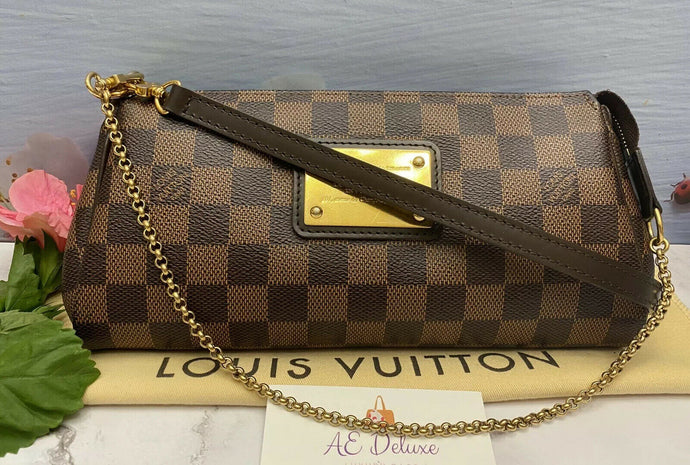 Louis Vuitton Eva Damiar Ebene Clutch (DU5111)