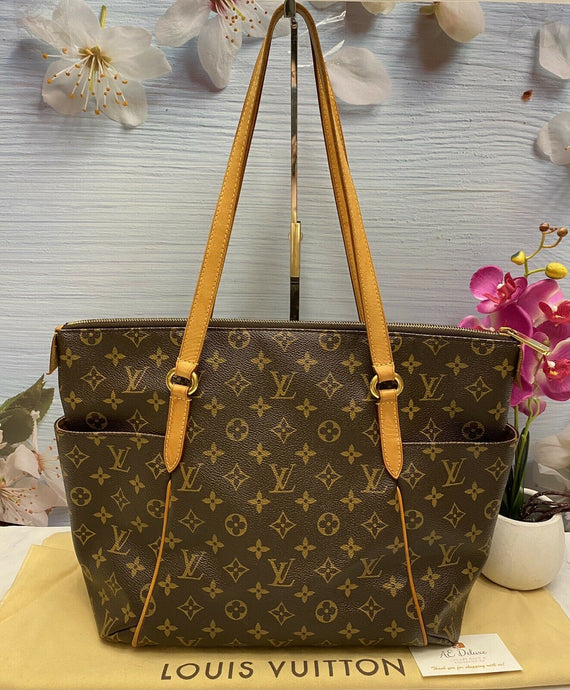 Louis Vuitton Totally MM Monogram Shoulder Tote Handbag (MB4170)