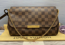 Load image into Gallery viewer, Louis Vuitton Favorite MM Damier Ebene Clutch Crossbody Bag(DU2127)