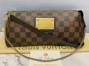 Louis Vuitton Eva Damiar Ebene Clutch (AA2112)