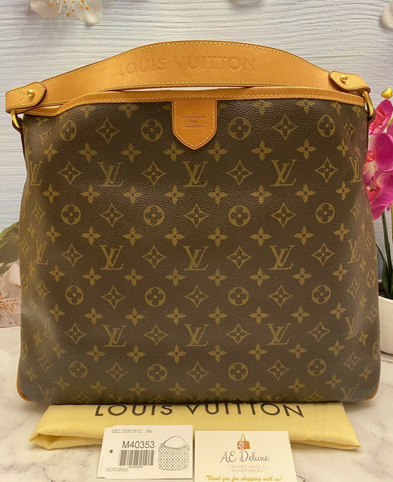 Louis Vuitton Delightful MM Monogram Shoulder (MI1180)