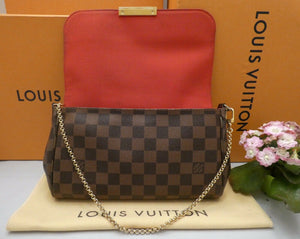 Louis Vuitton Favorite MM Damier Ebene Bag (FL0135)