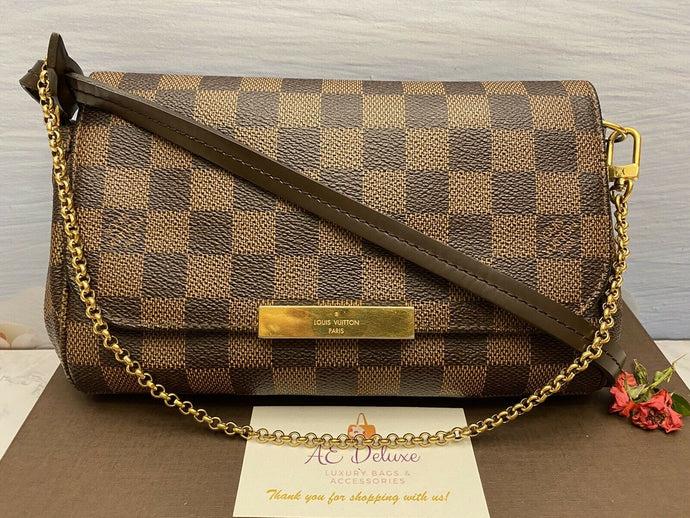 Louis Vuitton Favorite PM Damier Ebene Crossbody (DU2133)