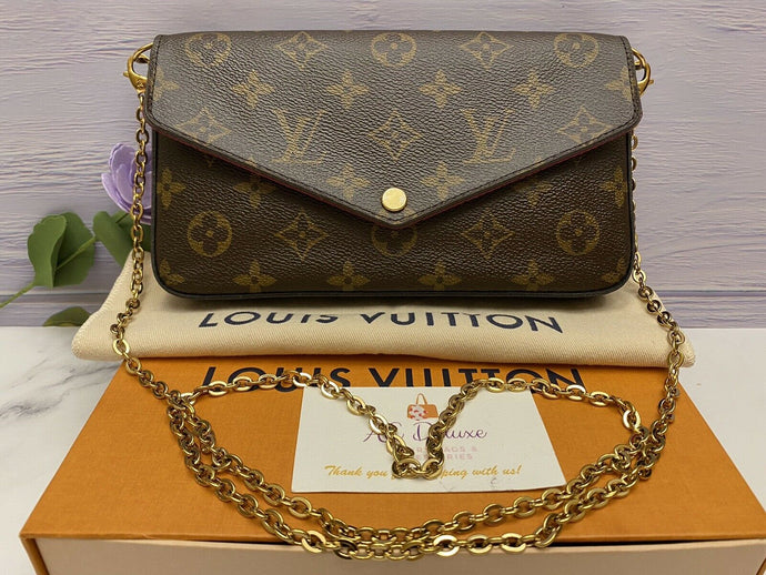 Louis Vuitton Felicie Monogram Fuchsia (SP1197)