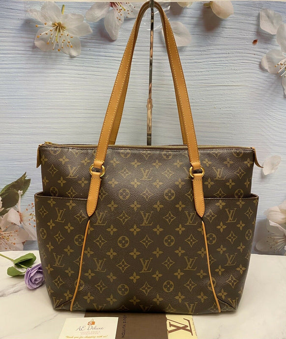 Louis Vuitton Totally MM Monogram Shoulder Tote Handbag (AR4161)