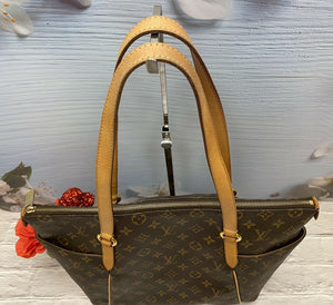 Louis Vuitton Totally MM Monogram Shoulder Tote Handbag (MB2113)
