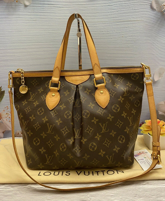 Louis Vuitton Palermo PM Monogram Shoulder Purse Crossbody (SR4087)